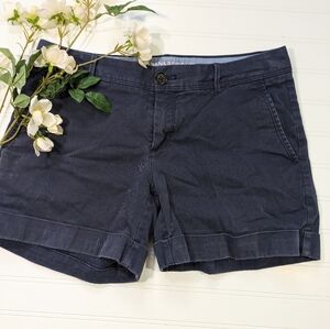 Banana Republic Navy City Chino Shorts